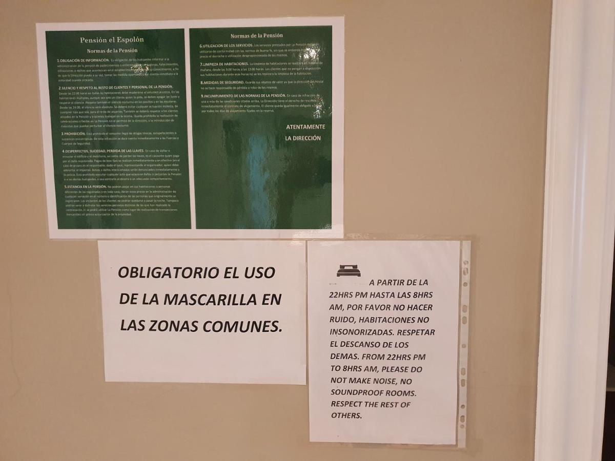 Pension El Espolon Logroño Eksteriør bilde